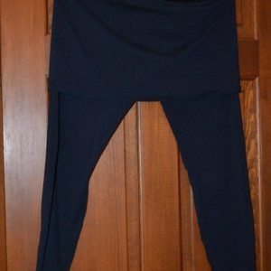 CABI Skirted Leggings - Black - XL